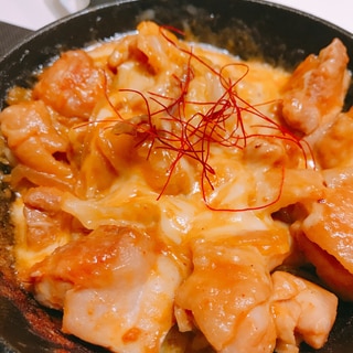 韓国料理❤チーズタッカルビ★ 치즈 닭갈비